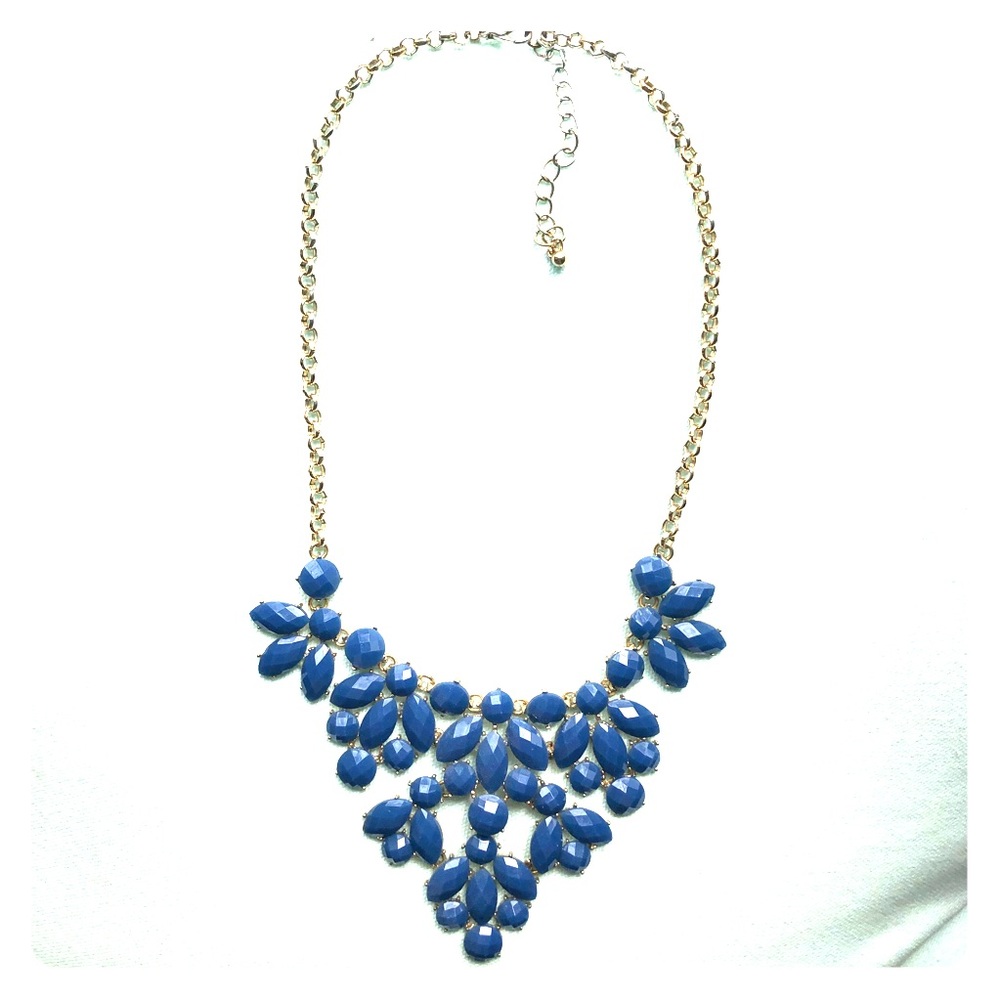 Blue Statement Necklace